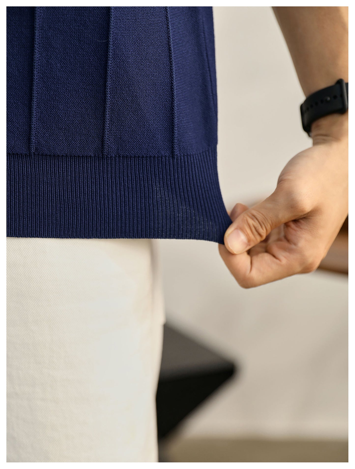 Thom Browne Classic Cotton Polo Shirt | Timeless 4-Bar Essential