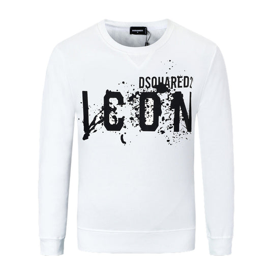 Dsquared2 Paint ICON Cotton Sweatshirt — Two Icons, One Canvas