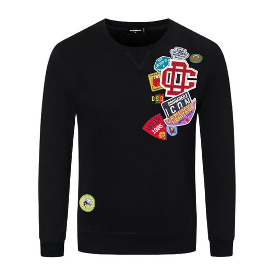 Dsquared2 Embroidery Stamp Cotton Sweatshirt — Certified by Thread, Sealed in Style
