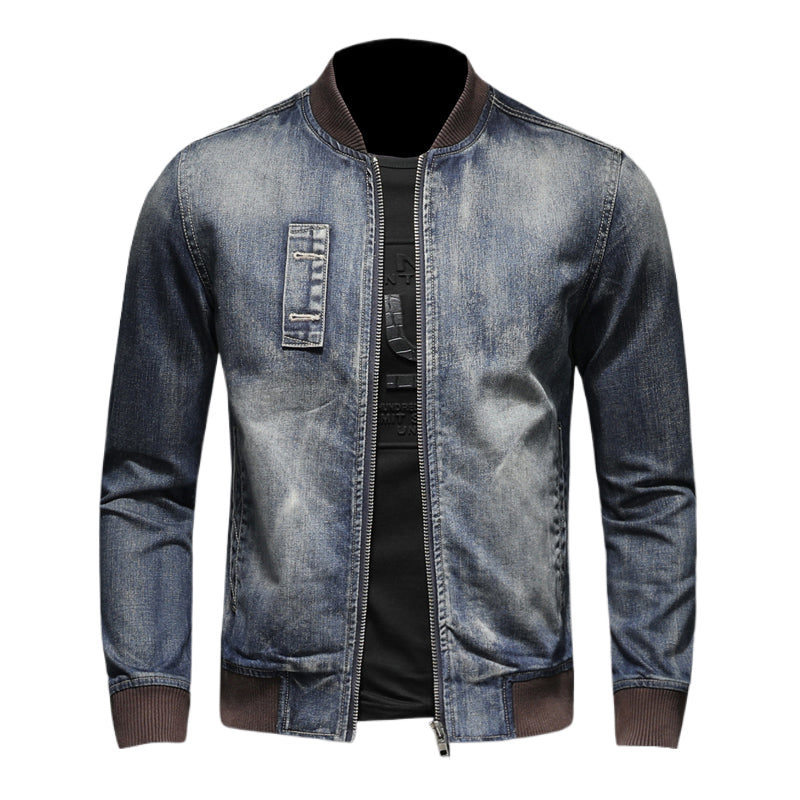 Dsquared2 All-Over Spots Slim Denim Jacket IV — Rock Denim, Every Day.