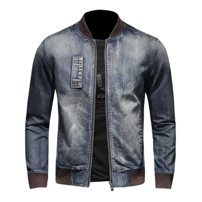 Dsquared2 All-Over Spots Slim Denim Jacket IV — Rock Denim, Every Day.