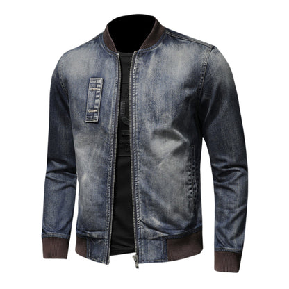 Dsquared2 All-Over Spots Slim Denim Jacket IV — Rock Denim, Every Day.