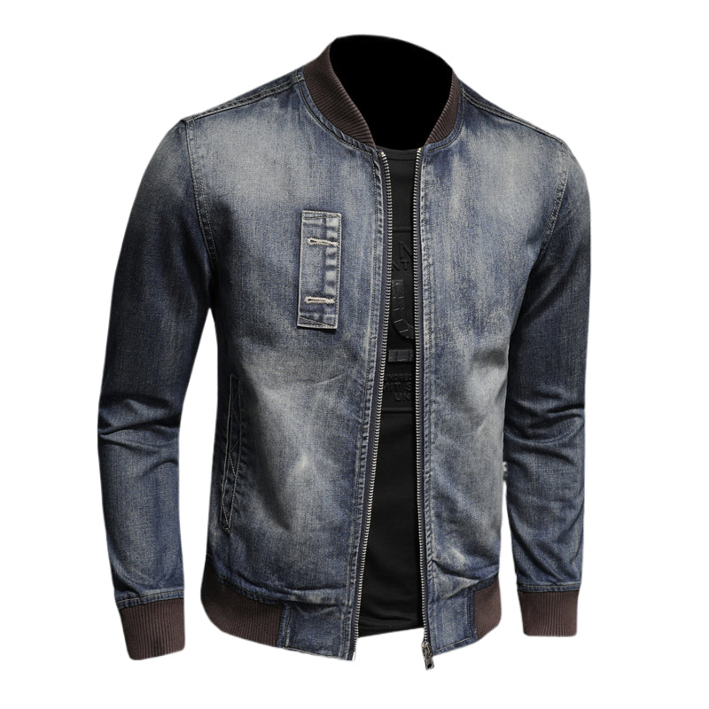 Dsquared2 All-Over Spots Slim Denim Jacket IV — Rock Denim, Every Day.