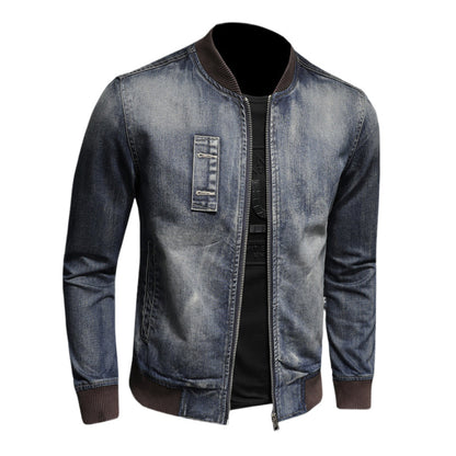 Dsquared2 All-Over Spots Slim Denim Jacket IV — Rock Denim, Every Day.