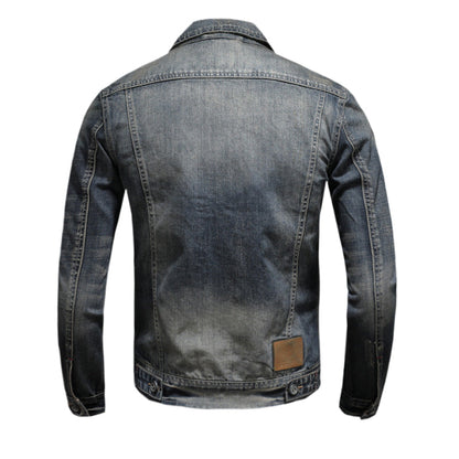 Dsquared2 All-Over Spots Slim Denim Jacket II — The Insider's Rock Denim.