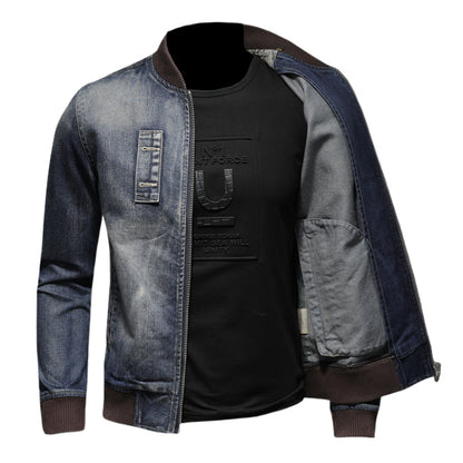 Dsquared2 All-Over Spots Slim Denim Jacket IV — Rock Denim, Every Day.