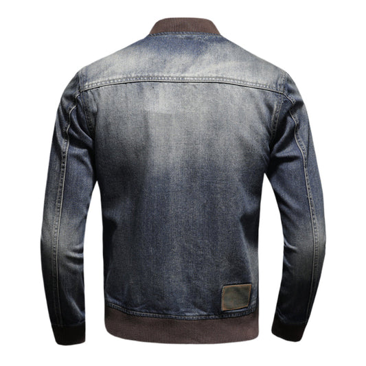 Dsquared2 All-Over Spots Slim Denim Jacket IV — Rock Denim, Every Day.