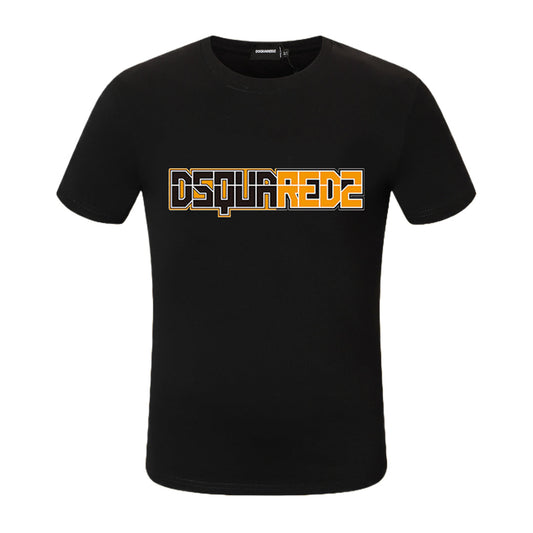 Dsquared2 Logo Print Cotton T-Shirt – 100% Cotton Unisex Tee | Black & White