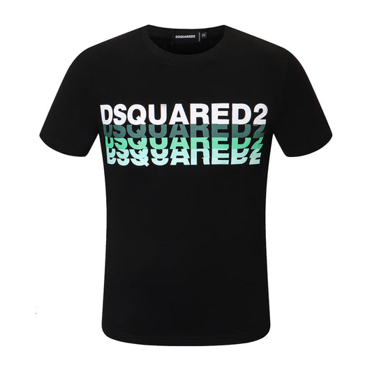 Dsquared2 Overlay Logo Cotton T-shirt