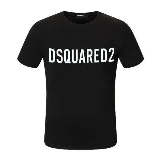 Dsquared2 Logo Black/White Cotton T-shirt