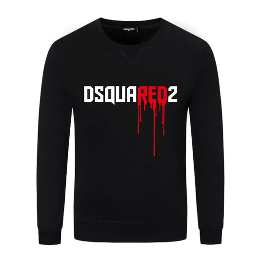 Dsquared2 Blood Logo Cotton Sweatshirt — Rebellion Refined in Cotton