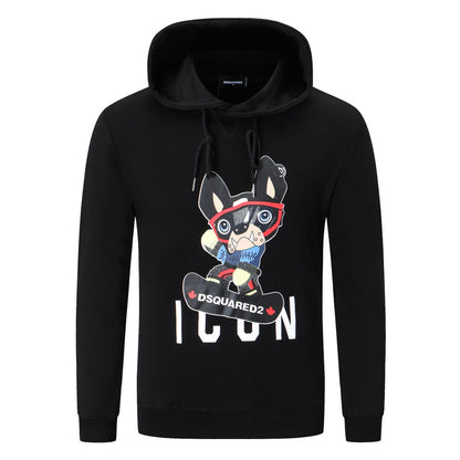 Dsquared2 Skateboard ICON Hoodie — Premium Cotton Streetwear