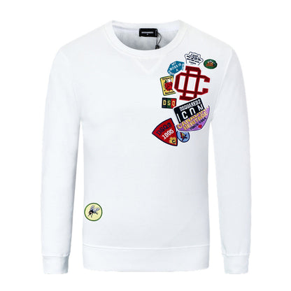 Dsquared2 Embroidery Stamp Cotton Sweatshirt — Certified by Thread, Sealed in Style