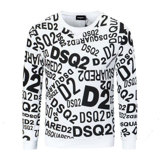 Dsquared2 DSQ2 Logo Cotton Sweatshirt — Understated Luxury for Every Day
