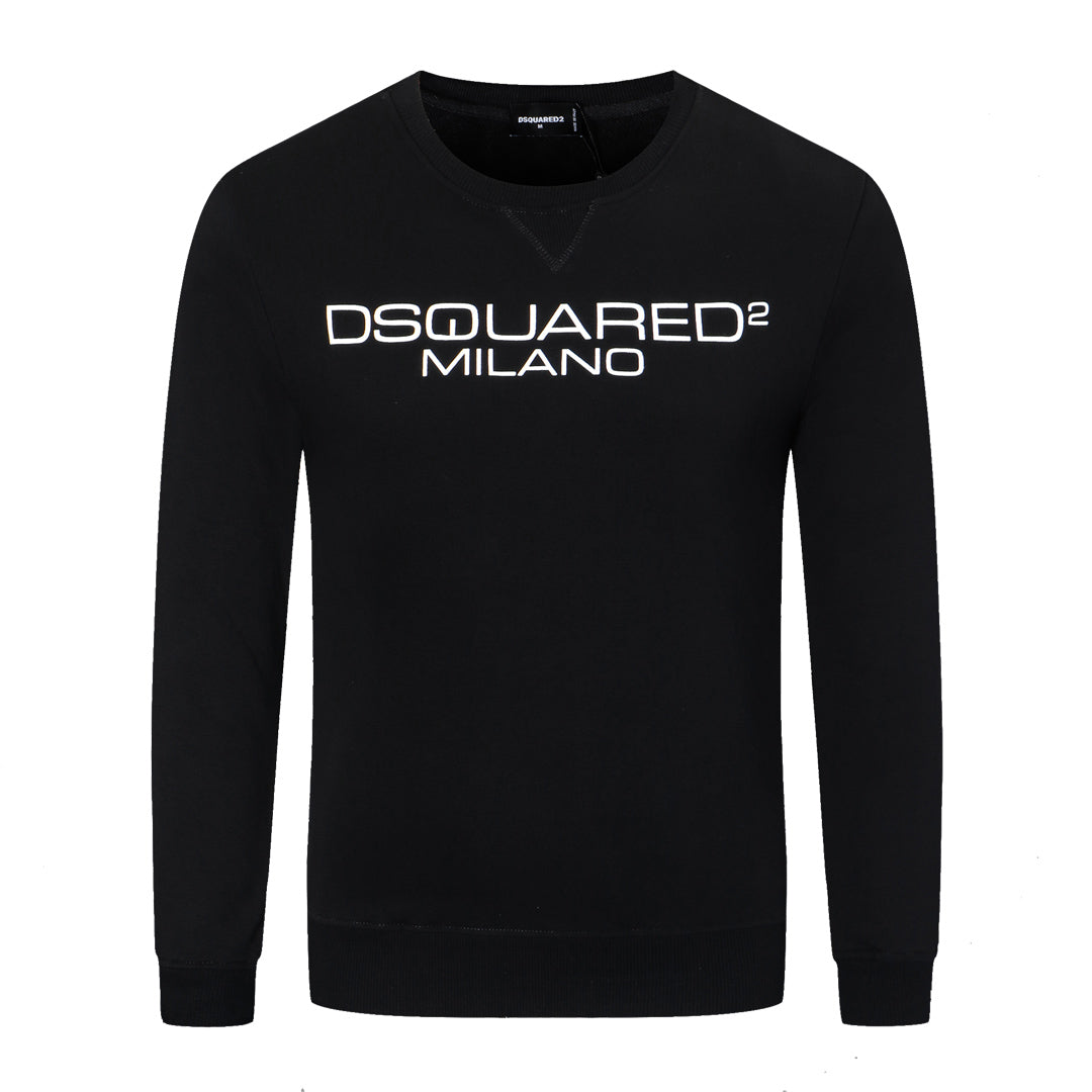 Dsquared2 Milan Logo Cotton Sweatshirt — Born in Canada. Made in Milan.