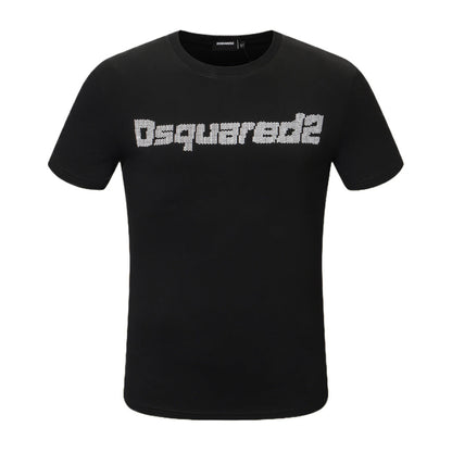 Dsquared2 Logo Black/White Cotton T-shirt