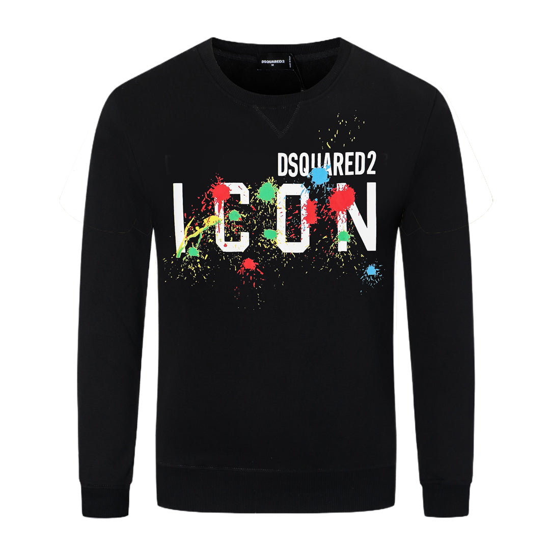 Dsquared2 Paint ICON Cotton Sweatshirt II — The ICON Repainted.