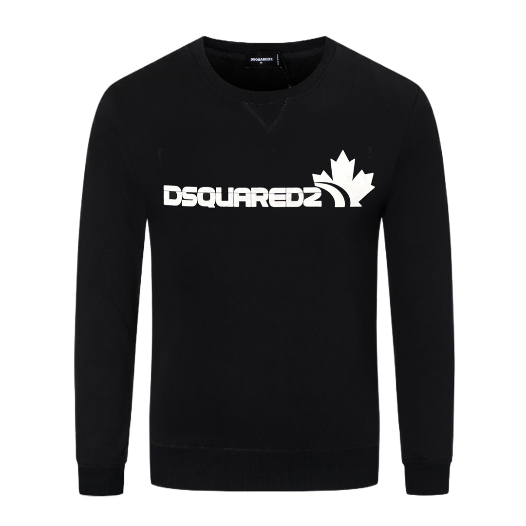 Dsquared2 Maple Leaf Cotton Sweatshirt — Just the Leaf. Pure and Proud.