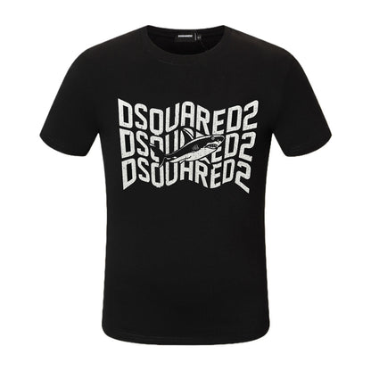 Dsquared2 Shark Logo Cotton T-shirt