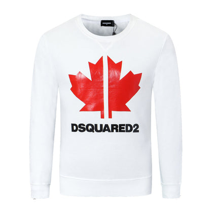 Dsquared2 Maple Leaf Logo Cotton Sweatshirt — Canada, Declared.