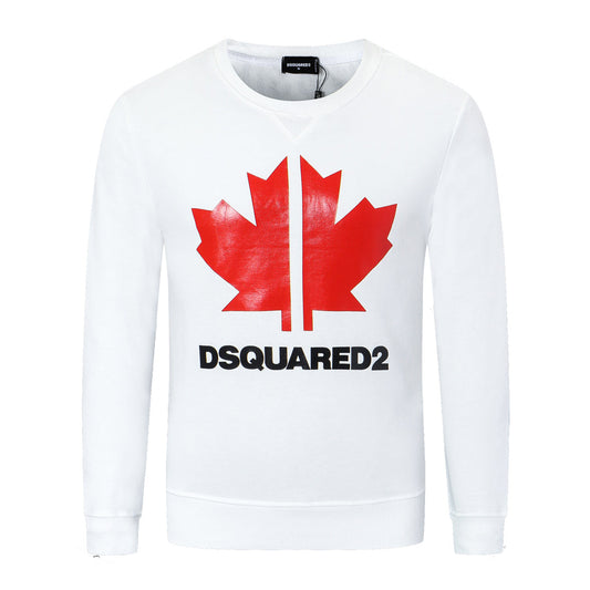 Dsquared2 Maple Leaf Logo Cotton Sweatshirt — Canada, Declared.