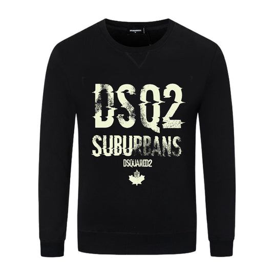 Dsquared2 Font Logo Cotton Sweatshirt — The Typography Is the Statement