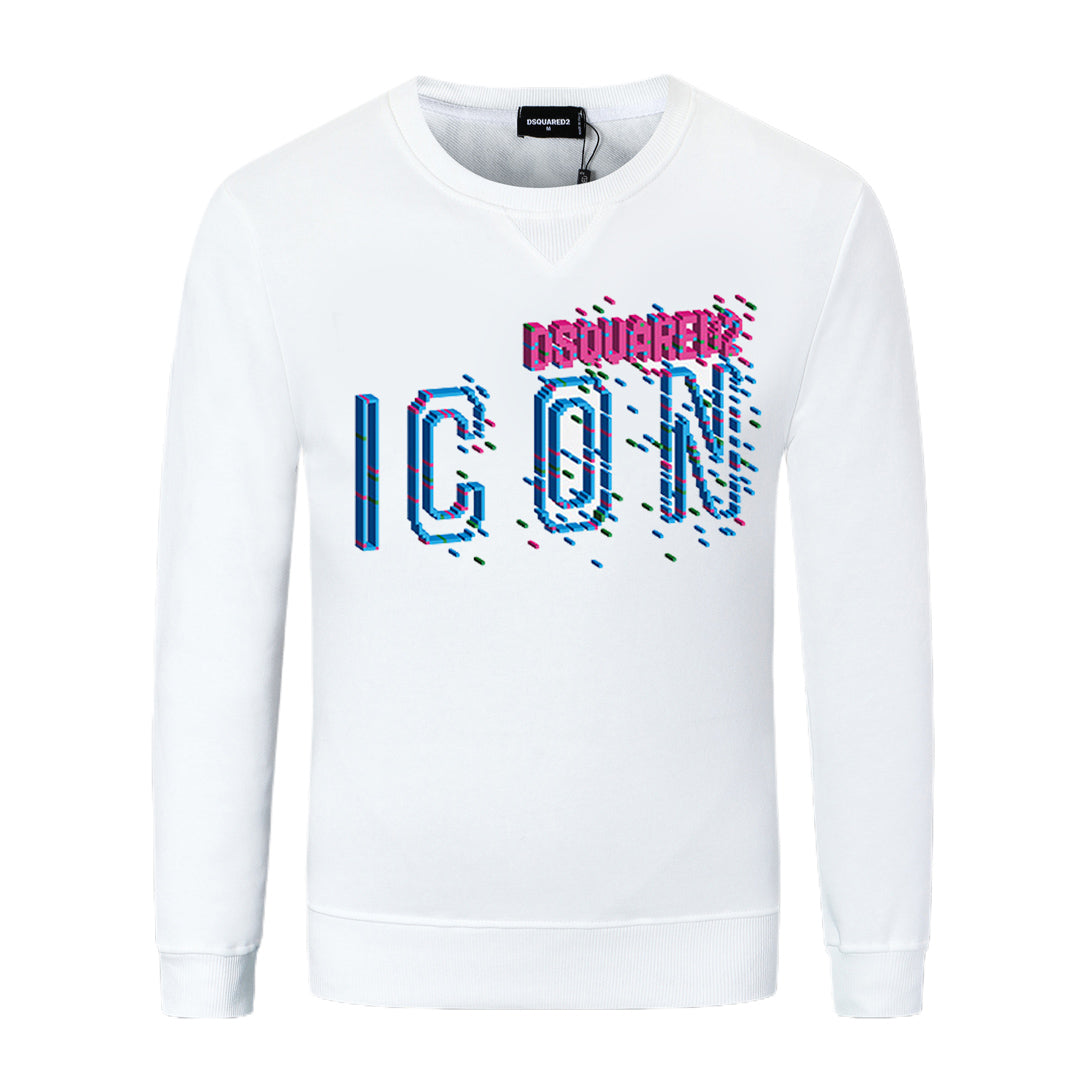 Dsquared2 ICON Logo Cotton Sweatshirt III — The ICON, Day to Night.
