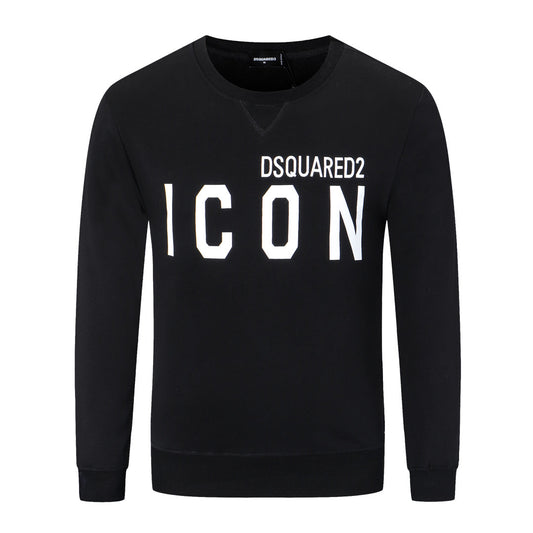 Dsquared2 ICON Logo Cotton Sweatshirt — The Symbol and the Name. Together.