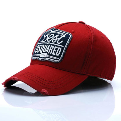 Dsquared2 Best Baseball Cap – Adjustable Unisex Hat | Blue & Red