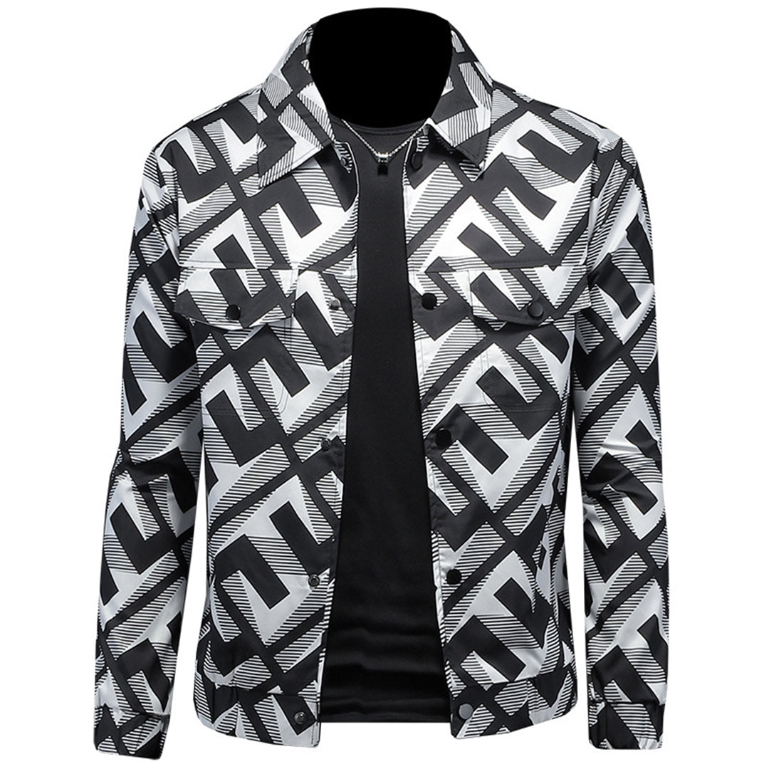 Dsquared2 All-Over Spots Casual Denim Jacket — Rock Energy, Zero Effort.