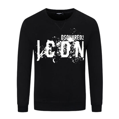 Dsquared2 Paint ICON Cotton Sweatshirt — Two Icons, One Canvas