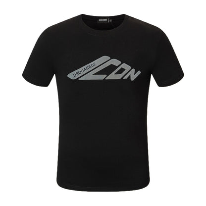 Dsquared2 ICON Logo Cotton T-Shirt – 100% Cotton Unisex Tee | Black & White