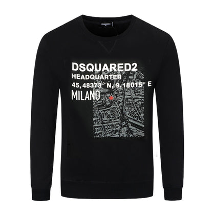 Dsquared2 City Street Cotton Sweatshirt — Luxury, Born on the Street.