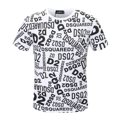 Dsquared2 DSQ2 Logo Cotton T-Shirt – 100% Cotton Unisex Tee
