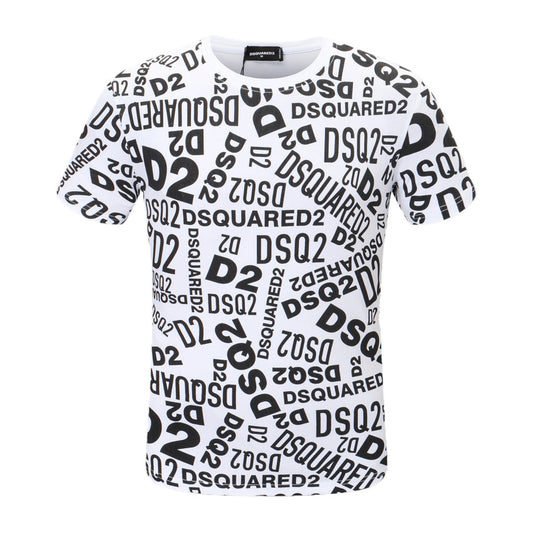 Dsquared2 DSQ2 Logo Cotton T-Shirt – 100% Cotton Unisex Tee