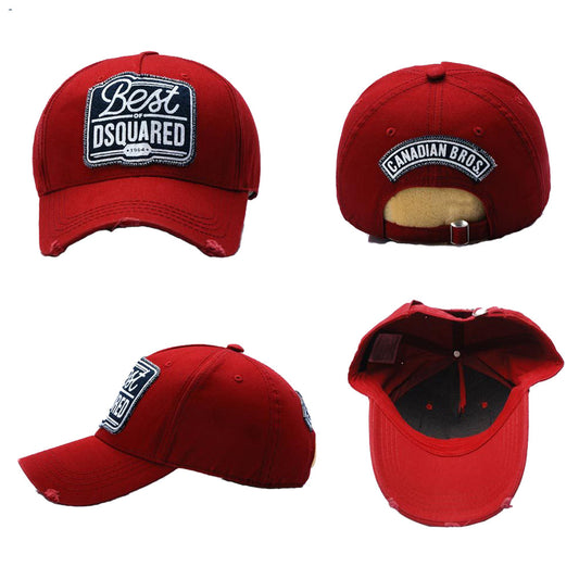 Dsquared2 Best Baseball Cap – Adjustable Unisex Hat | Blue & Red