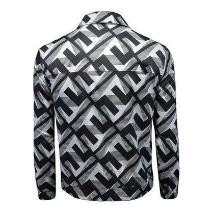 Dsquared2 All-Over Spots Casual Denim Jacket — Rock Energy, Zero Effort.
