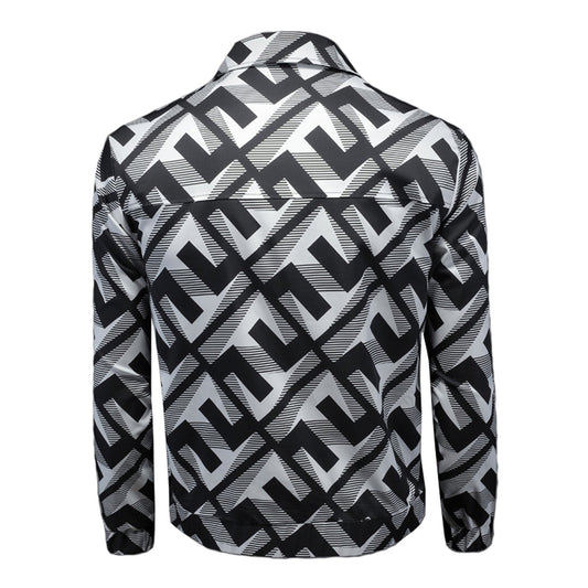 Dsquared2 All-Over Spots Casual Denim Jacket — Rock Energy, Zero Effort.