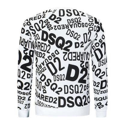 Dsquared2 DSQ2 Logo Cotton Sweatshirt — Understated Luxury for Every Day