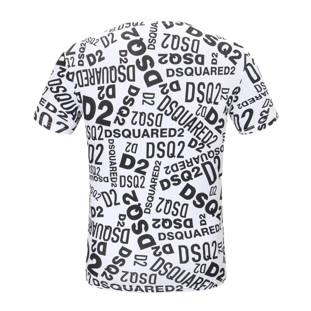 Dsquared2 DSQ2 Logo Cotton T-Shirt – 100% Cotton Unisex Tee