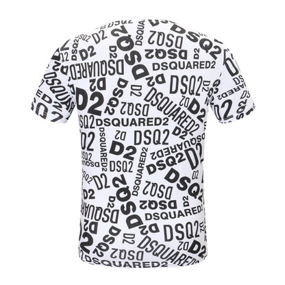 Dsquared2 DSQ2 Logo Cotton T-Shirt – 100% Cotton Unisex Tee