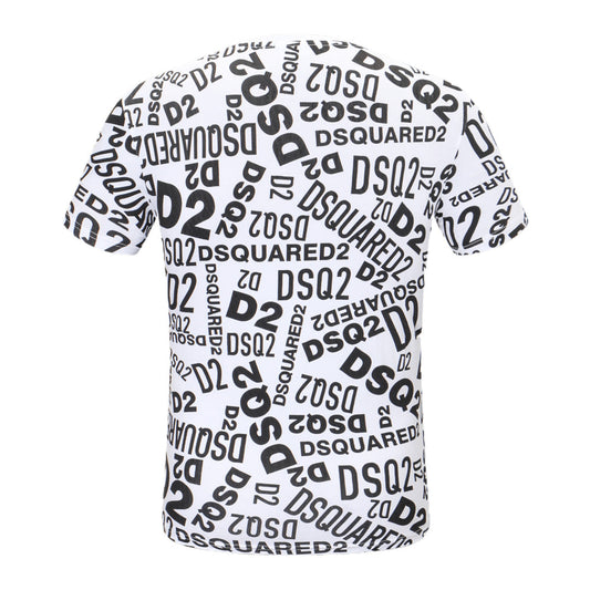 Dsquared2 DSQ2 Logo Cotton T-Shirt – 100% Cotton Unisex Tee