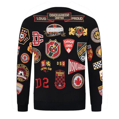 Dsquared2 Stamp Cotton Sweatshirt — Archive Aesthetic, Luxury Craft