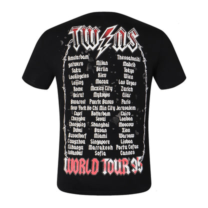 Dsquared2 Demon Poster Cotton T-shirt