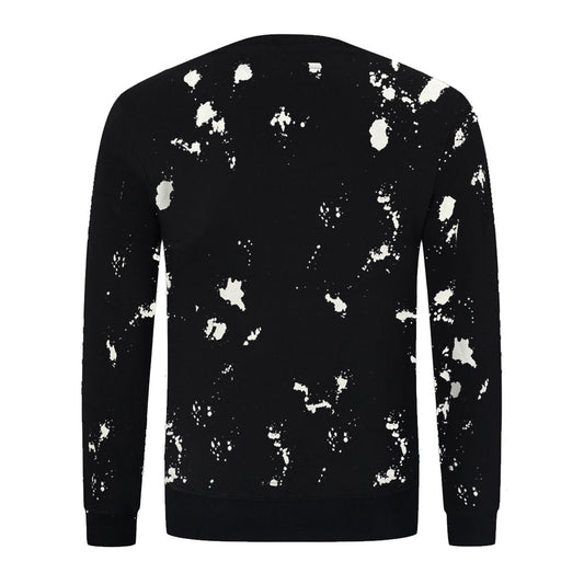 Dsquared2 Paint Logo Cotton Sweatshirt — Street Art Meets Italian Craft