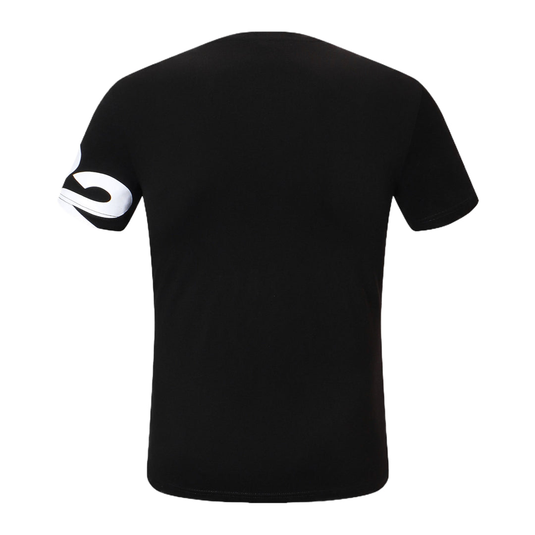 Dsquared2 Diagonal Logo Cotton T-Shirt – 100% Cotton Unisex Tee | Black & White