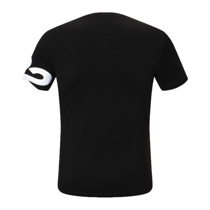Dsquared2 Diagonal Logo Cotton T-Shirt – 100% Cotton Unisex Tee | Black & White