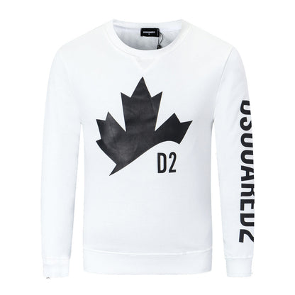 Dsquared2 Maple Leaf D2 Cotton Sweatshirt — Canadian Roots. Italian Luxury.