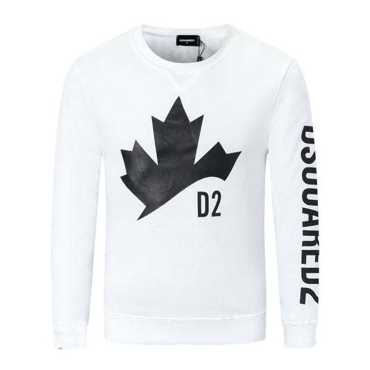 Dsquared2 Maple Leaf D2 Cotton Sweatshirt — Canadian Roots. Italian Luxury.