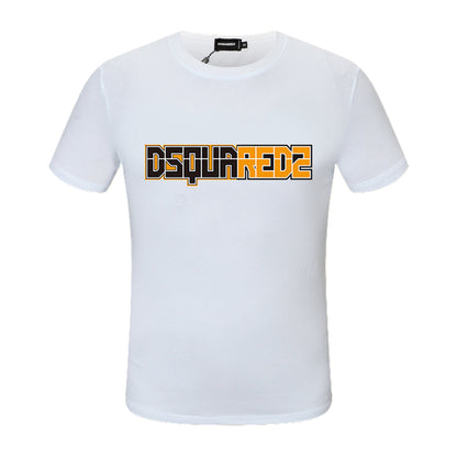 Dsquared2 Logo Print Cotton T-Shirt – 100% Cotton Unisex Tee | Black & White